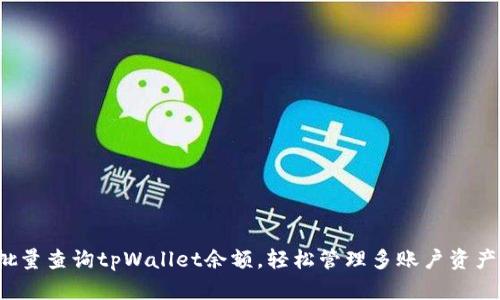 批量查询tpWallet余额，轻松管理多账户资产！